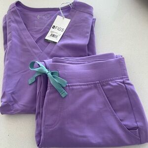 Figs Limited Edition Lilac Dawn Zamora jogger